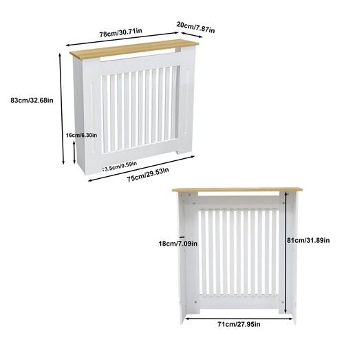 100cm high radiator - high, cover