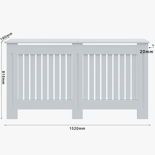 Radiator cover mdf wood - radiator,