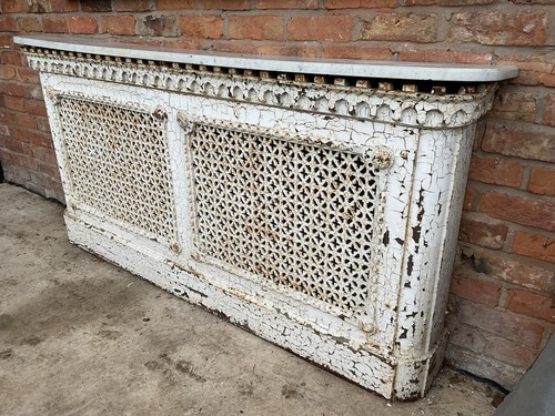 Cast iron victorian radiator - iron,