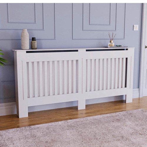 Arlington radiator cover white - arlington,