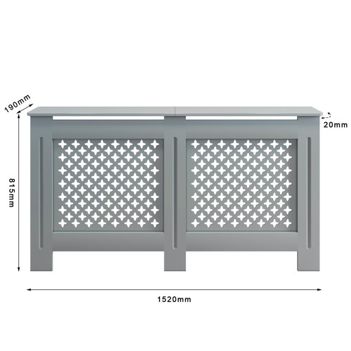 Radiator cover mdf wood - mdf,