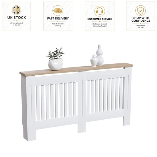 Arlington radiator cover white - arlington,