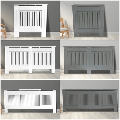 Radiator cover white - radiator, grey