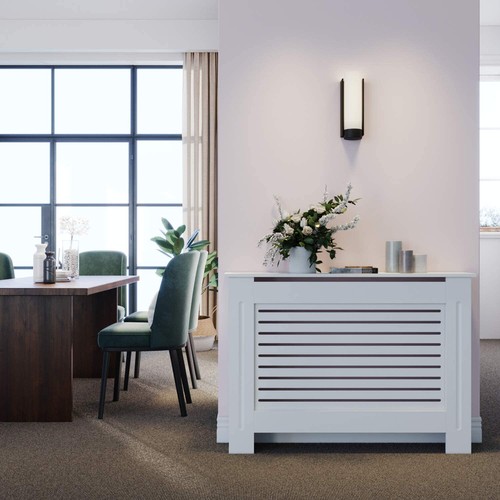 Radiator cover white - radiator,