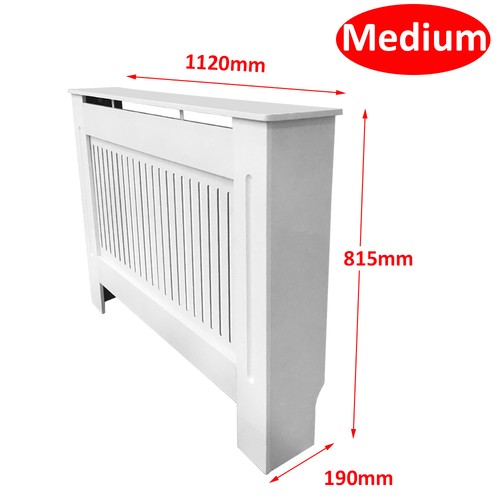 Radiator cover white modern - cover,