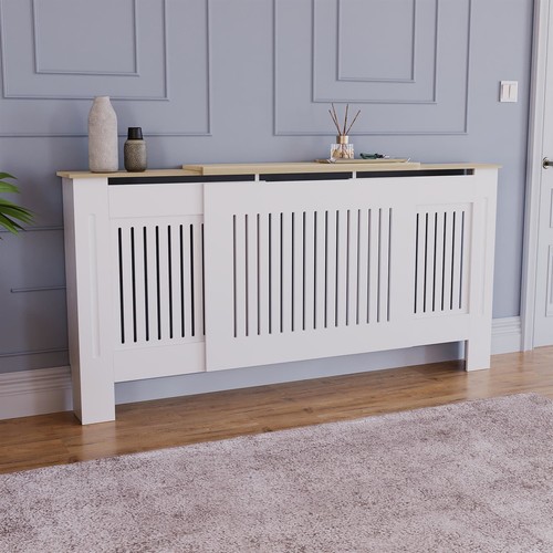 Radiator cover white - radiator,
