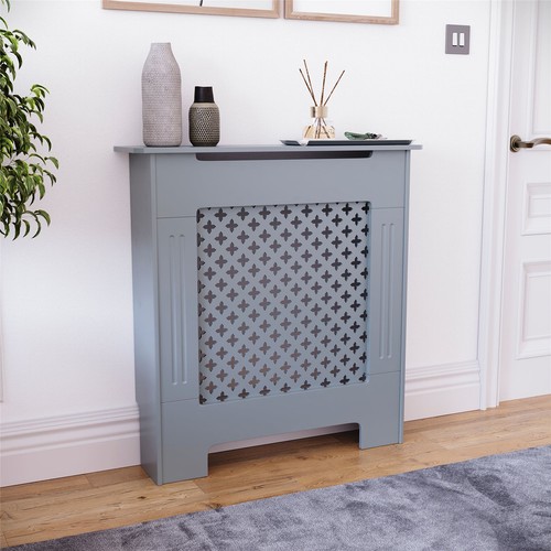 Modern radiator cover grey - modern,