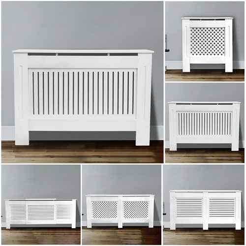 Radiator cover white modern - cover,