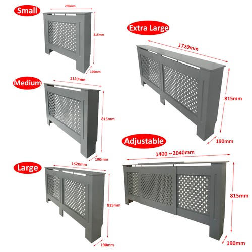 Grey traditional radiator - grey,