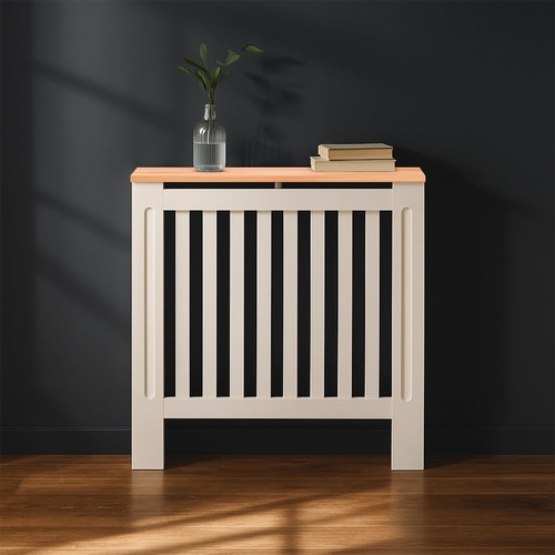 White radiator cover mdf - white,